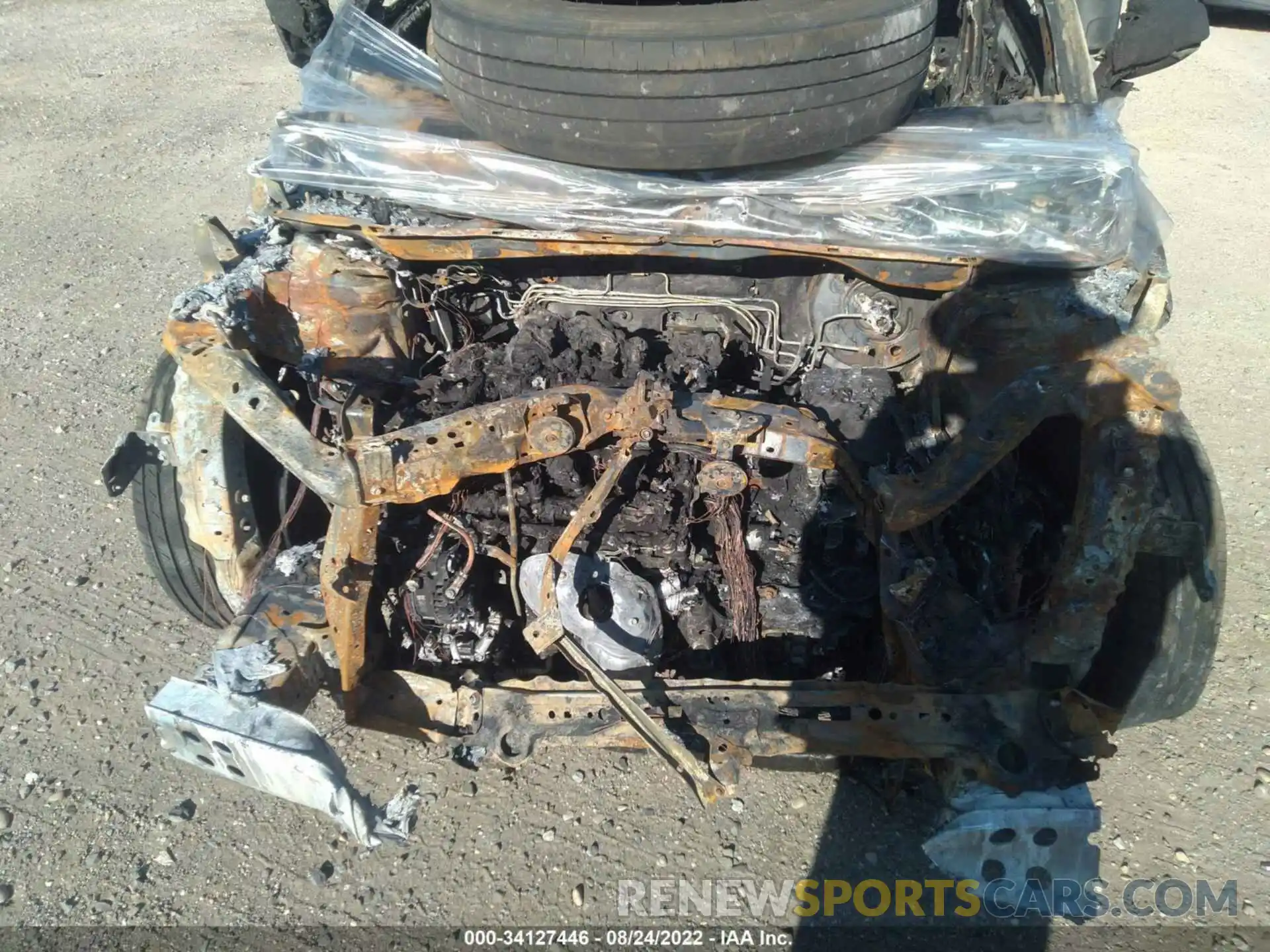 10 Photograph of a damaged car 5TDGZRBH2NS212737 TOYOTA HIGHLANDER 2022