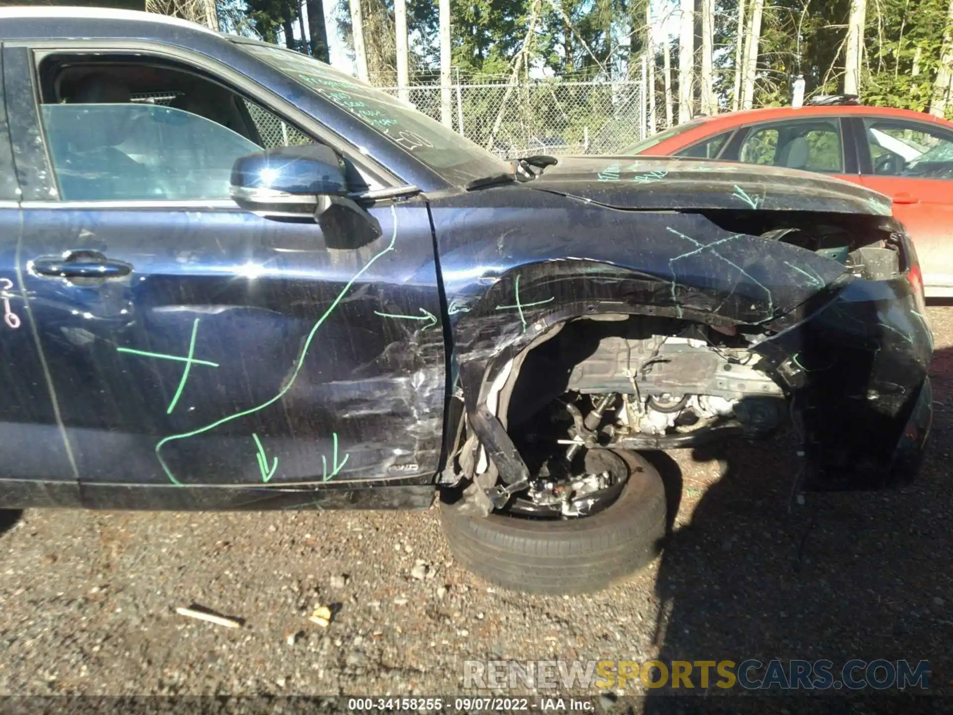 6 Photograph of a damaged car 5TDHBRCH2NS546628 TOYOTA HIGHLANDER 2022