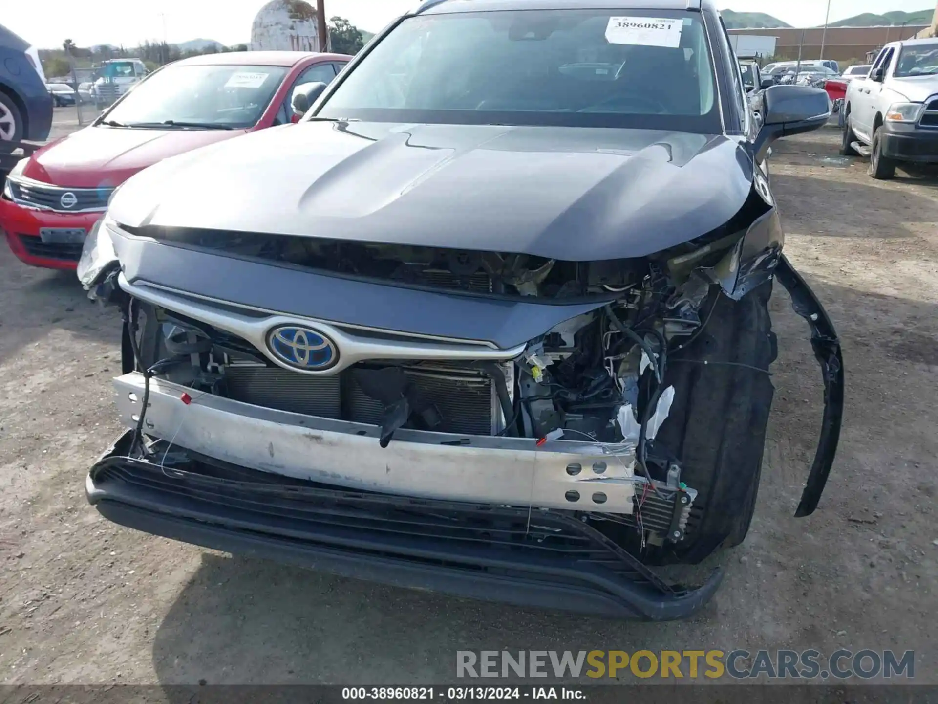 6 Photograph of a damaged car 5TDHBRCH3NS540630 TOYOTA HIGHLANDER 2022