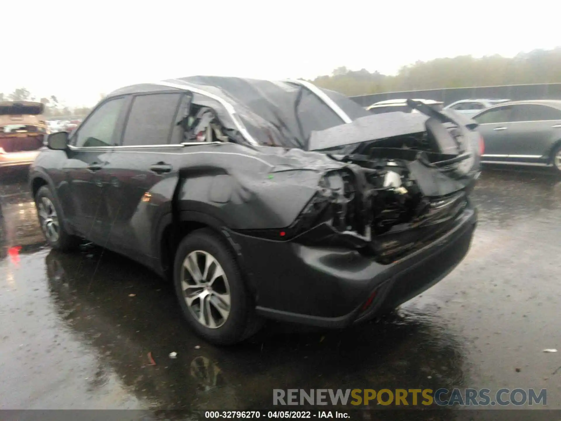 6 Photograph of a damaged car 5TDHZRAH4NS096821 TOYOTA HIGHLANDER 2022