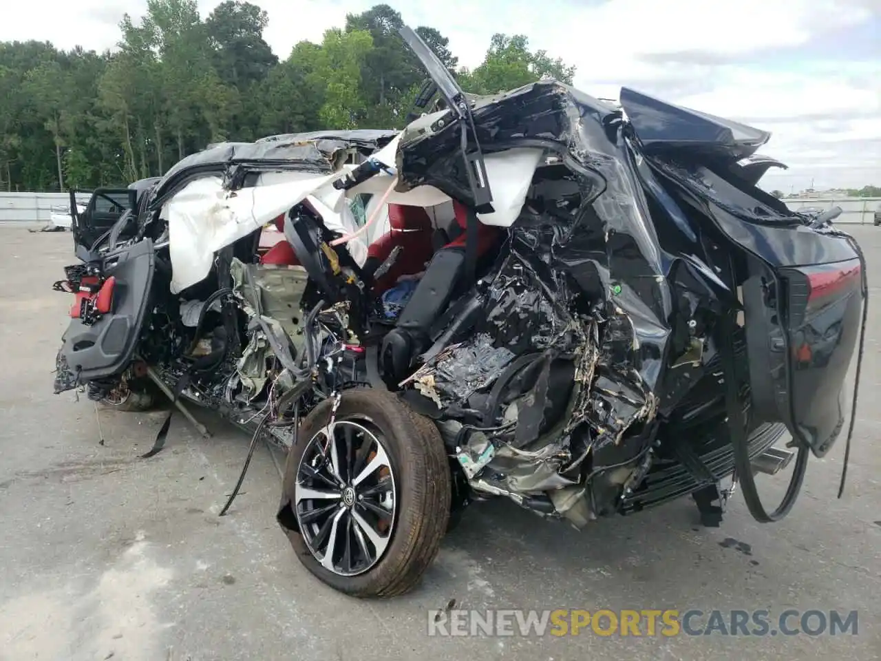 9 Photograph of a damaged car 5TDLZRBH3NS189905 TOYOTA HIGHLANDER 2022