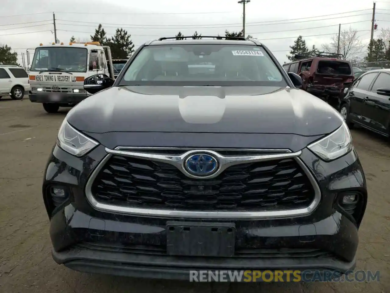 5 Photograph of a damaged car 5TDXBRCH1NS549628 TOYOTA HIGHLANDER 2022