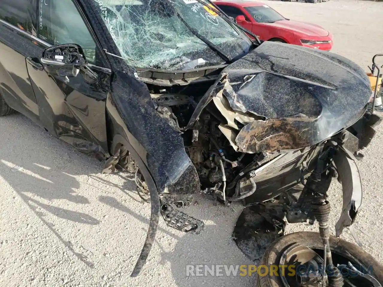 9 Photograph of a damaged car 5TDXBRCH2NS538718 TOYOTA HIGHLANDER 2022