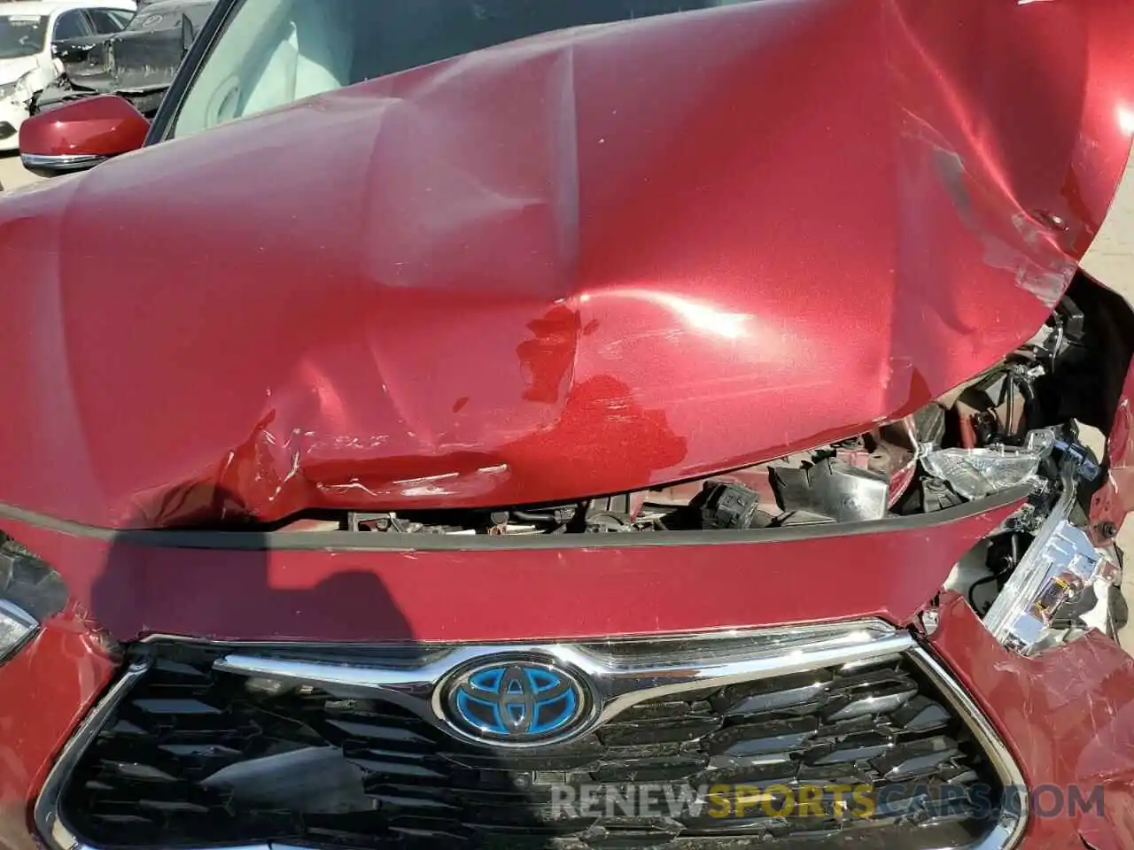11 Фотография поврежденного автомобиля 5TDXBRCH5NS541788 TOYOTA HIGHLANDER 2022