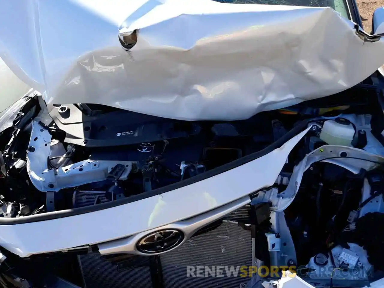 7 Photograph of a damaged car 5TDZZRAH8NS103452 TOYOTA HIGHLANDER 2022