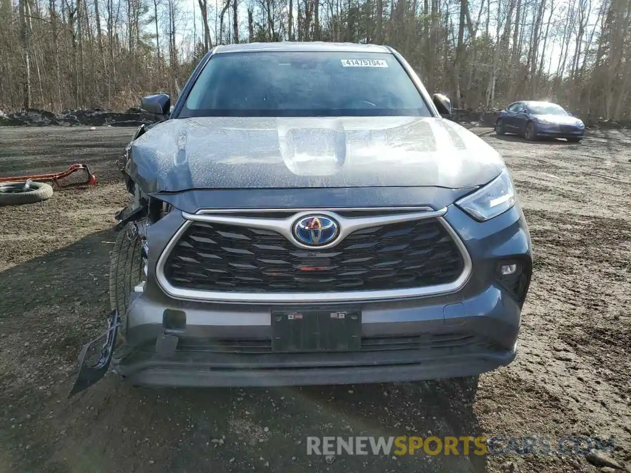 5 Photograph of a damaged car 5TDBBRCHXPS113809 TOYOTA HIGHLANDER 2023