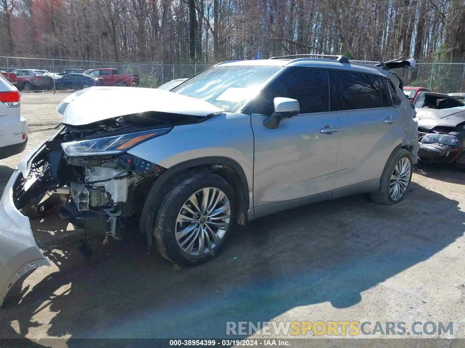 2 Photograph of a damaged car 5TDEBRCH7PS112114 TOYOTA HIGHLANDER 2023