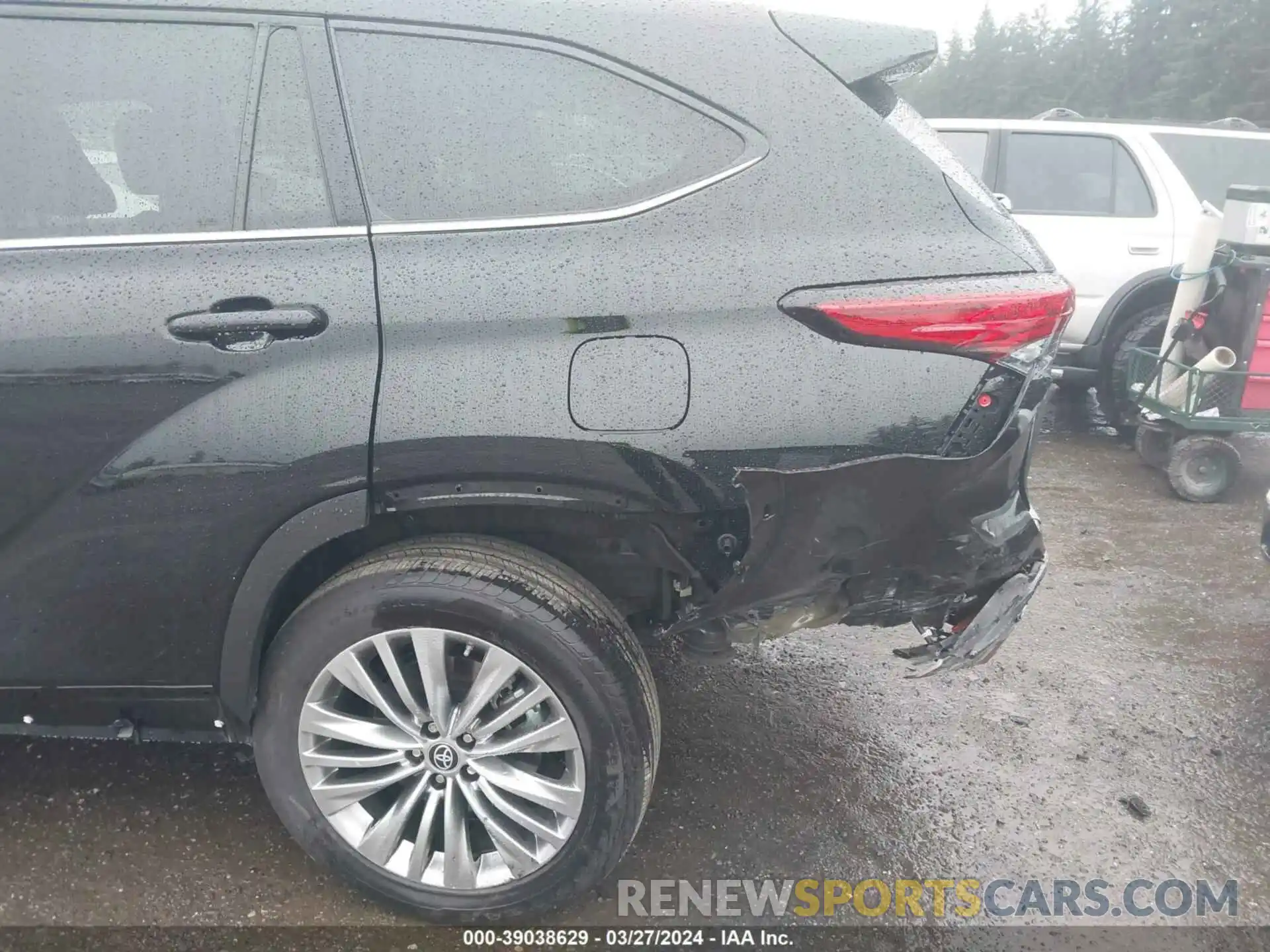 6 Photograph of a damaged car 5TDEBRCHXPS126007 TOYOTA HIGHLANDER 2023