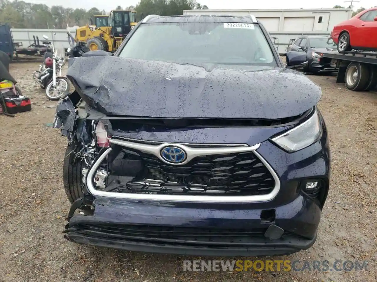 5 Photograph of a damaged car 5TDKARAH7PS019215 TOYOTA HIGHLANDER 2023