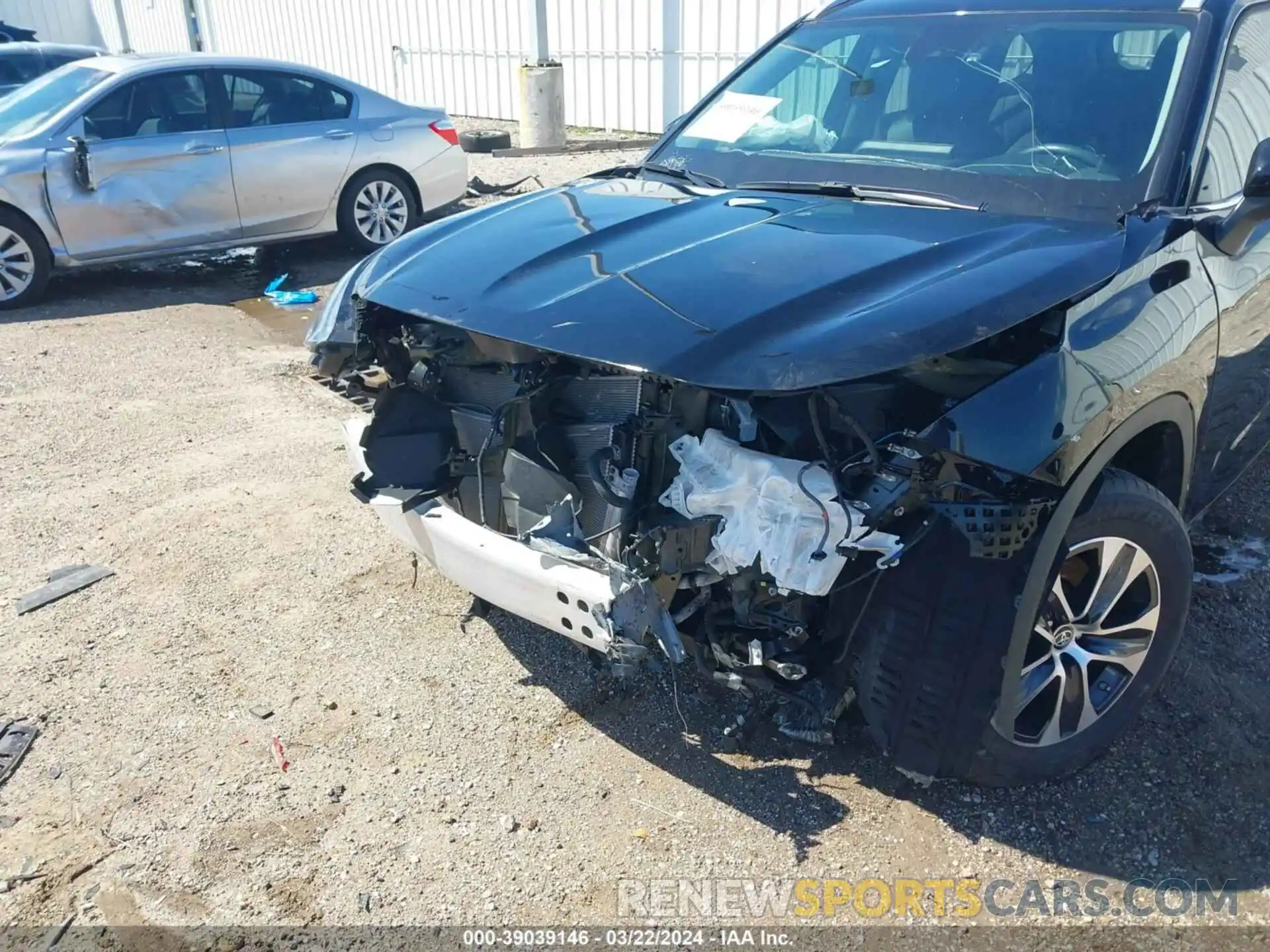 6 Photograph of a damaged car 5TDKARAH8PS019059 TOYOTA HIGHLANDER 2023