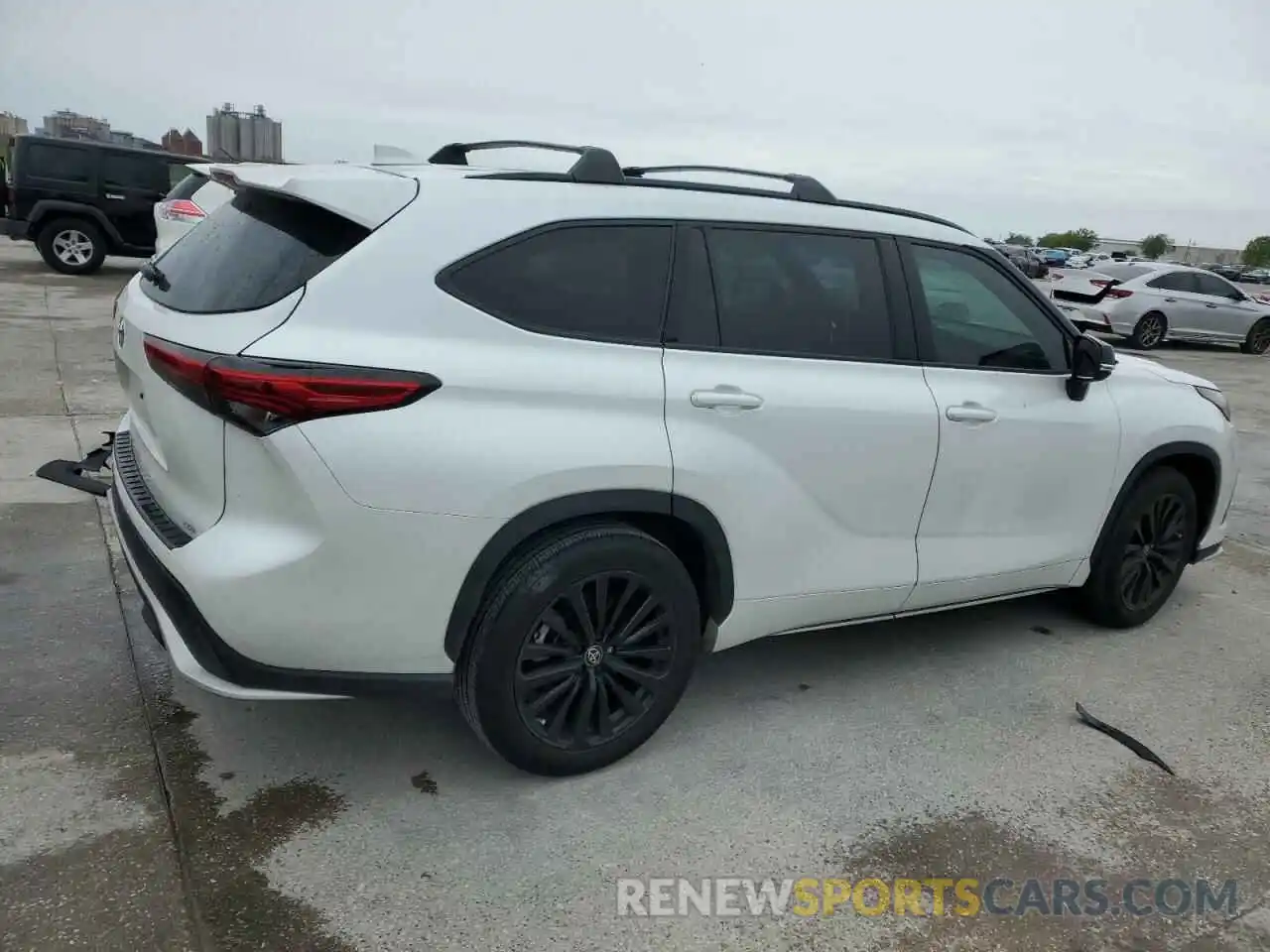 3 Photograph of a damaged car 5TDKDRAH1PS021310 TOYOTA HIGHLANDER 2023