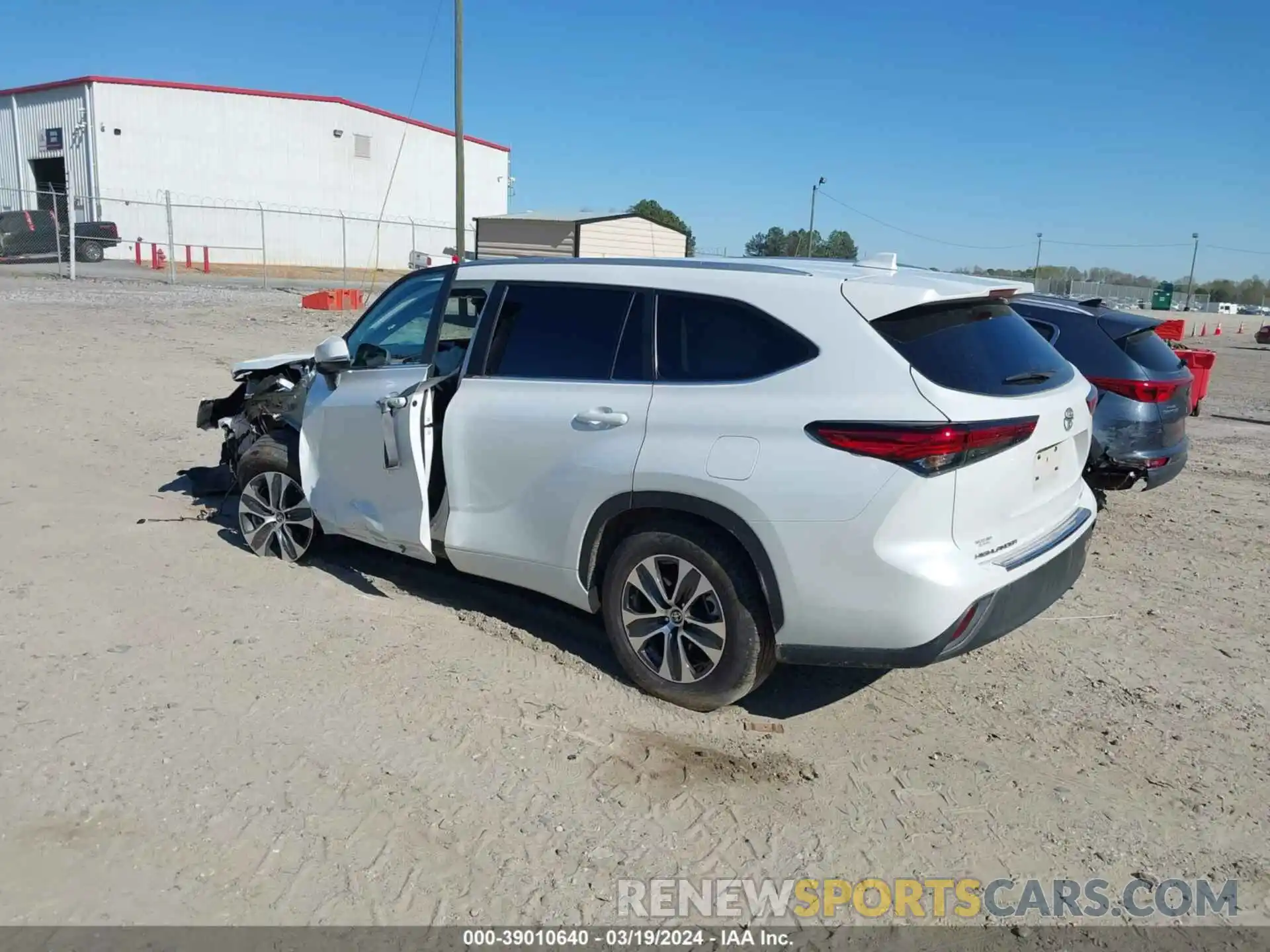 3 Photograph of a damaged car 5TDKDRAH2PS011269 TOYOTA HIGHLANDER 2023