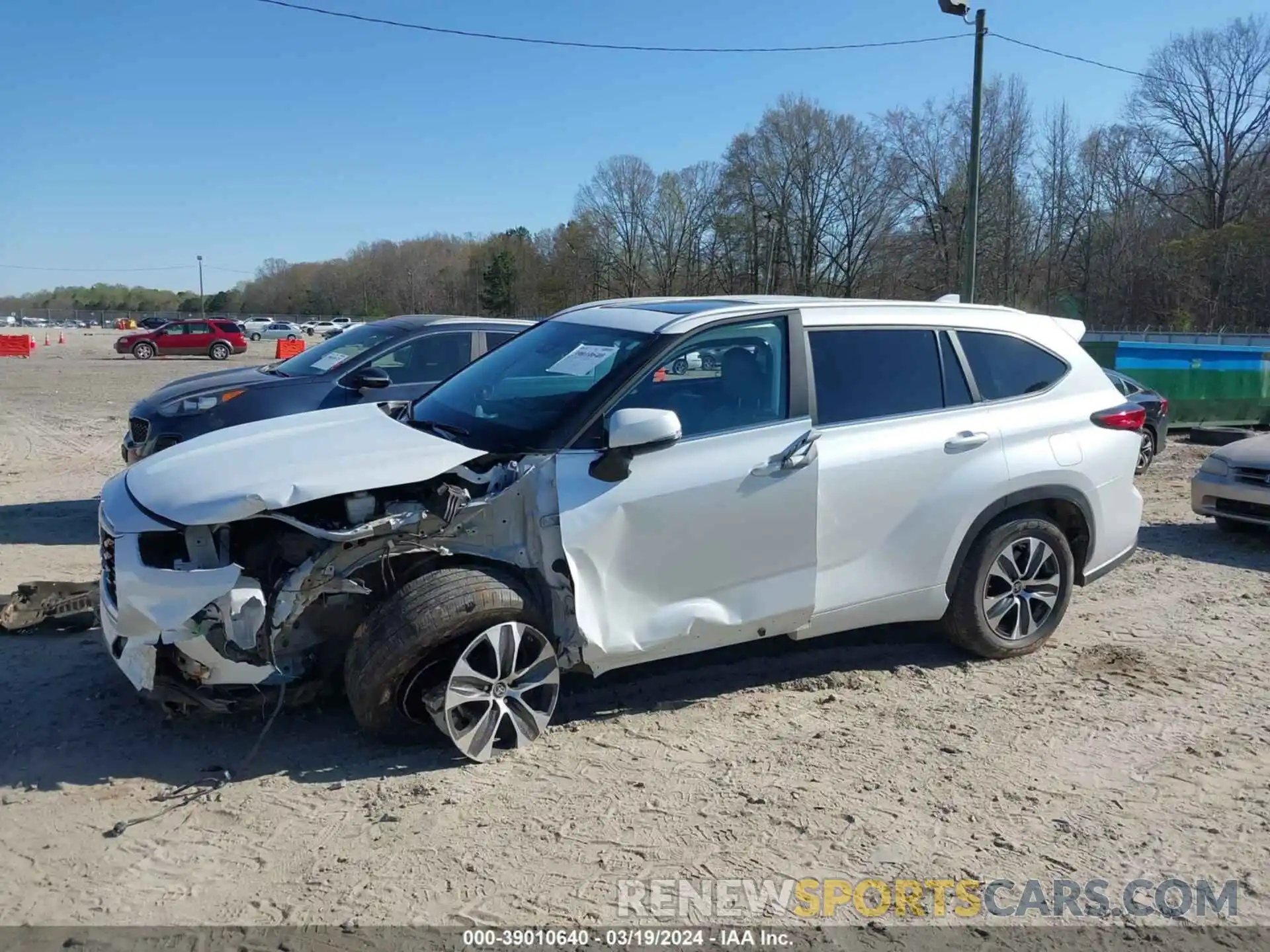 6 Photograph of a damaged car 5TDKDRAH2PS011269 TOYOTA HIGHLANDER 2023