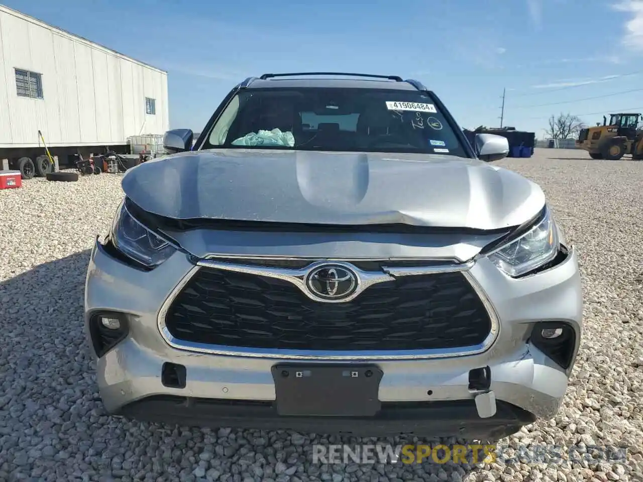 5 Photograph of a damaged car 5TDKDRAH3PS044393 TOYOTA HIGHLANDER 2023