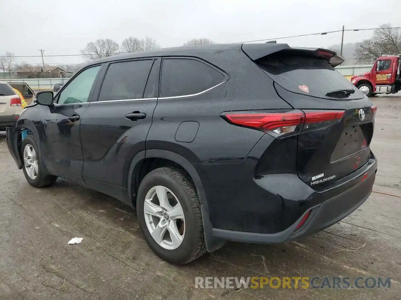 2 Photograph of a damaged car 5TDKDRAH3PS509318 TOYOTA HIGHLANDER 2023