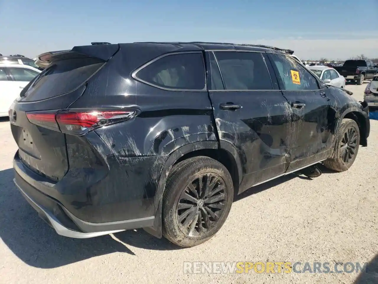 3 Photograph of a damaged car 5TDKDRAH6PS028592 TOYOTA HIGHLANDER 2023