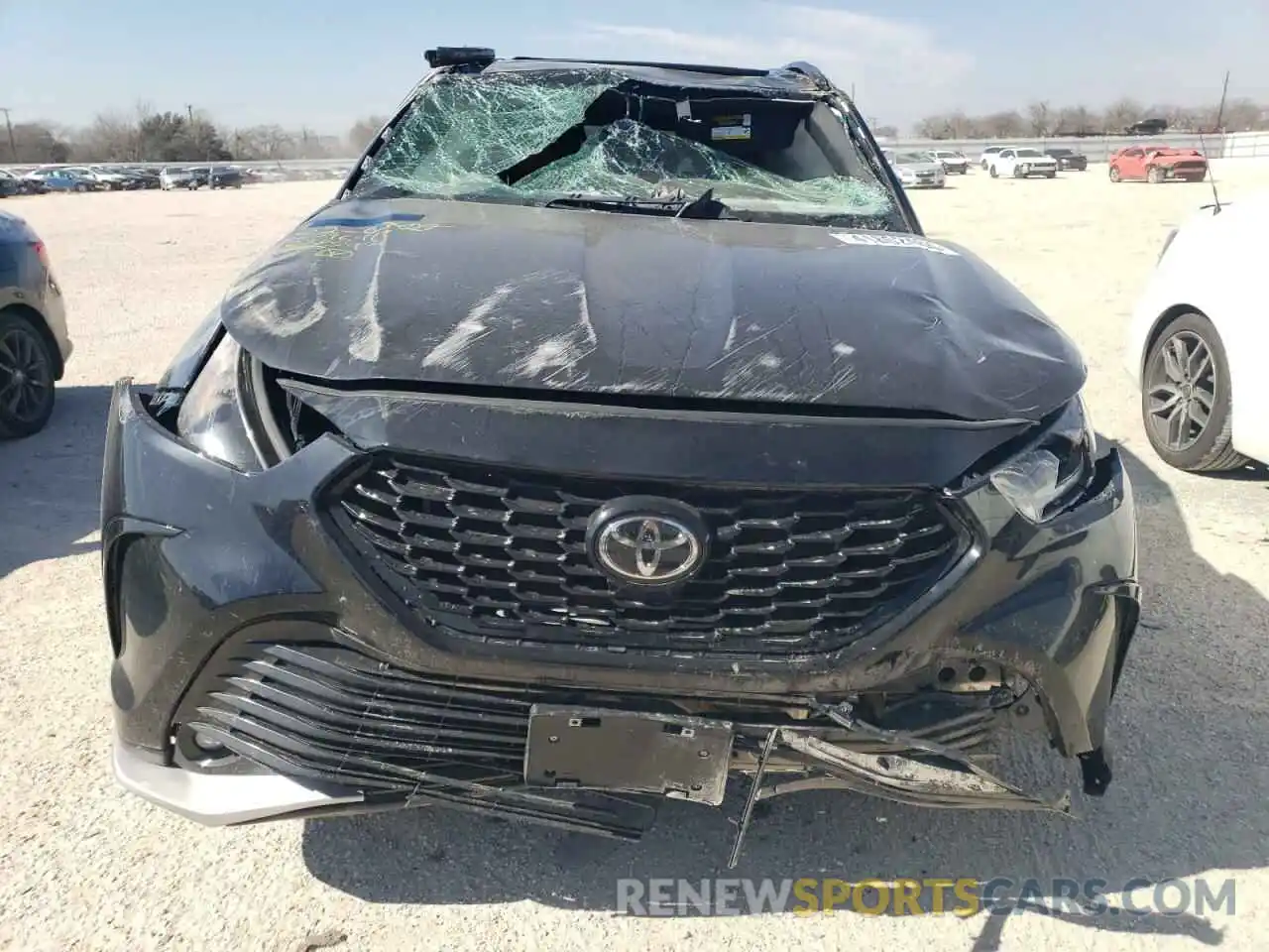 5 Photograph of a damaged car 5TDKDRAH6PS028592 TOYOTA HIGHLANDER 2023