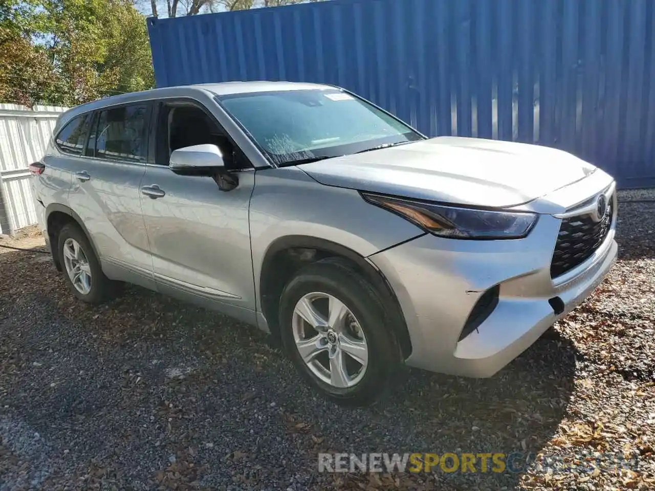 4 Photograph of a damaged car 5TDKDRAH6PS044288 TOYOTA HIGHLANDER 2023