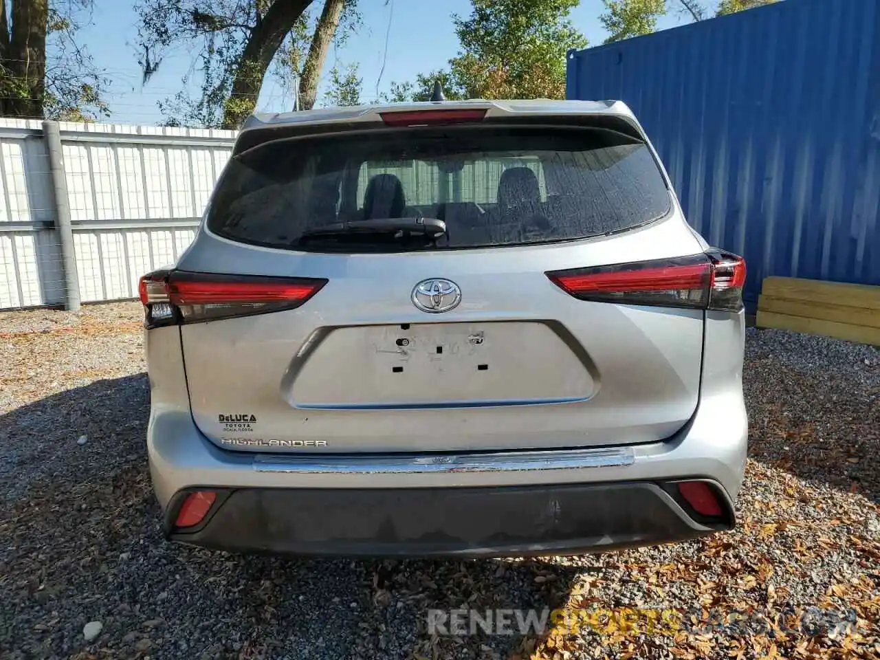 6 Photograph of a damaged car 5TDKDRAH6PS044288 TOYOTA HIGHLANDER 2023