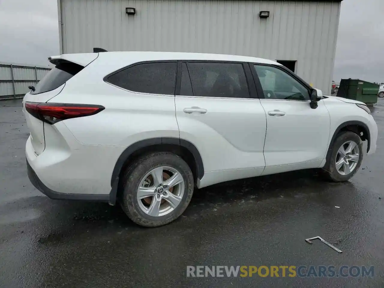 3 Photograph of a damaged car 5TDKDRBH0PS000379 TOYOTA HIGHLANDER 2023