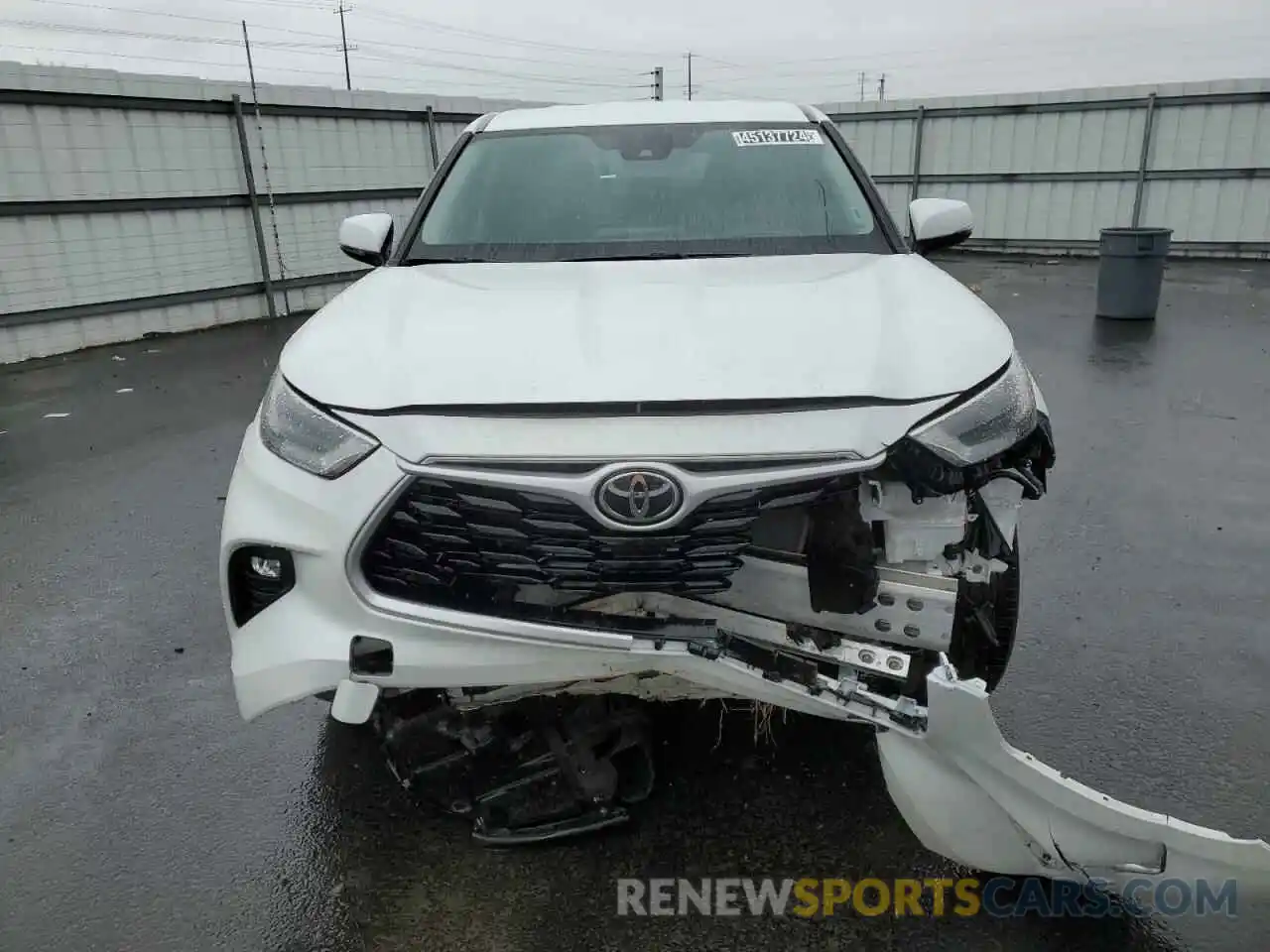 5 Photograph of a damaged car 5TDKDRBH0PS000379 TOYOTA HIGHLANDER 2023