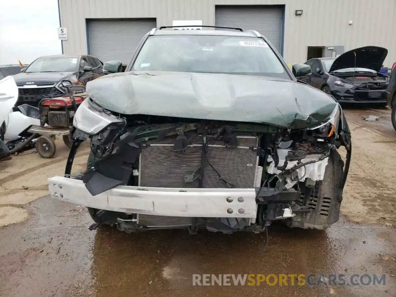 5 Photograph of a damaged car 5TDKDRBH0PS501918 TOYOTA HIGHLANDER 2023