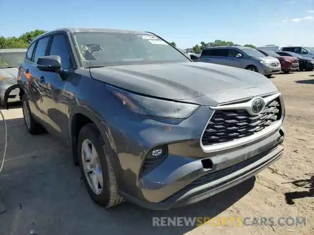 4 Photograph of a damaged car 5TDKDRBH1PS014016 TOYOTA HIGHLANDER 2023