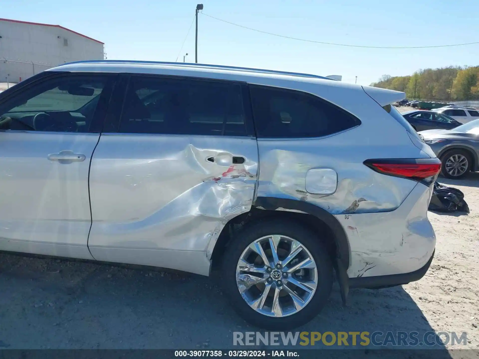 6 Photograph of a damaged car 5TDKDRBH1PS025338 TOYOTA HIGHLANDER 2023