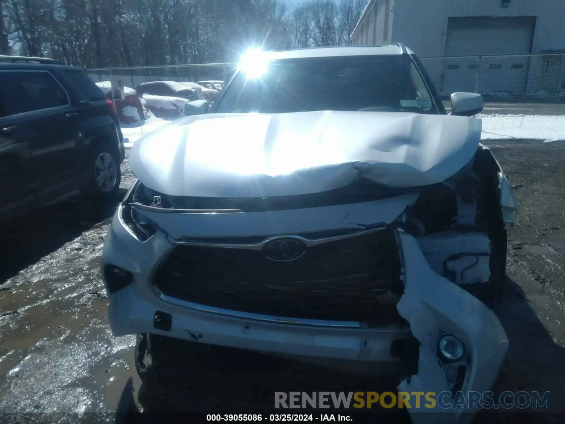 6 Photograph of a damaged car 5TDKDRBH2PS018298 TOYOTA HIGHLANDER 2023