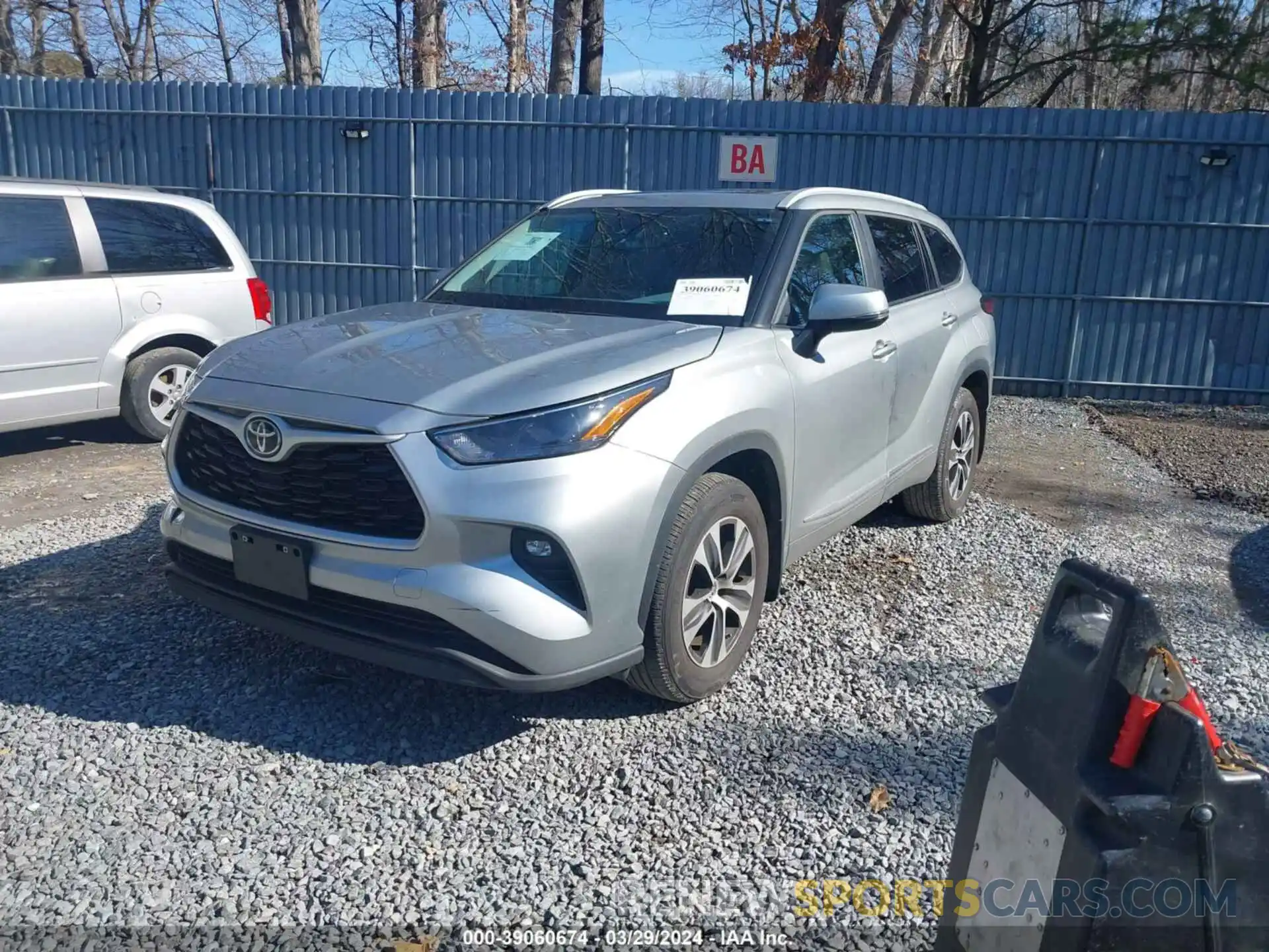 2 Photograph of a damaged car 5TDKDRBH3PS019735 TOYOTA HIGHLANDER 2023