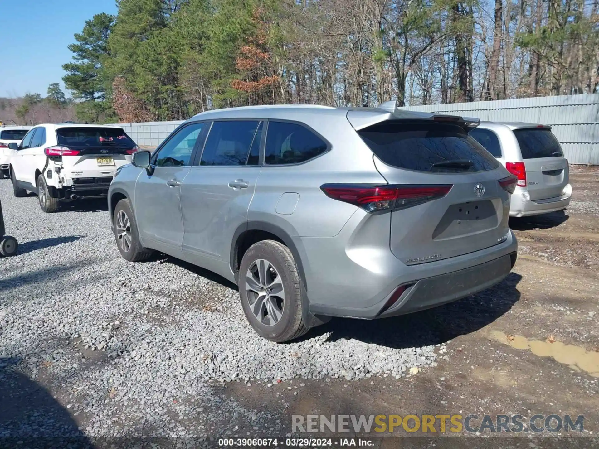 3 Photograph of a damaged car 5TDKDRBH3PS019735 TOYOTA HIGHLANDER 2023