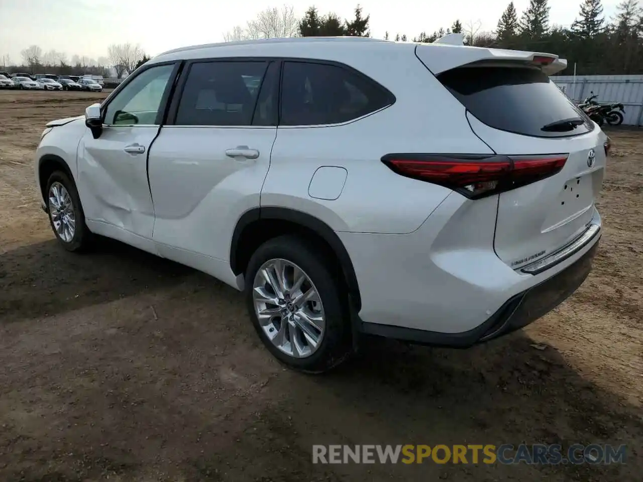 2 Photograph of a damaged car 5TDKDRBH6PS008938 TOYOTA HIGHLANDER 2023