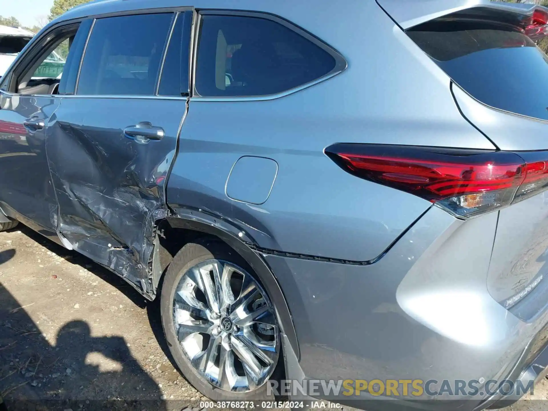 6 Photograph of a damaged car 5TDKDRBH8PS004177 TOYOTA HIGHLANDER 2023