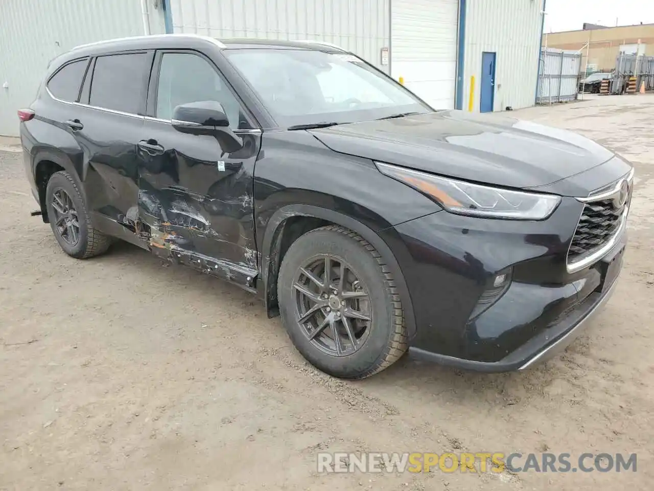 4 Photograph of a damaged car 5TDKDRBH9PS000042 TOYOTA HIGHLANDER 2023