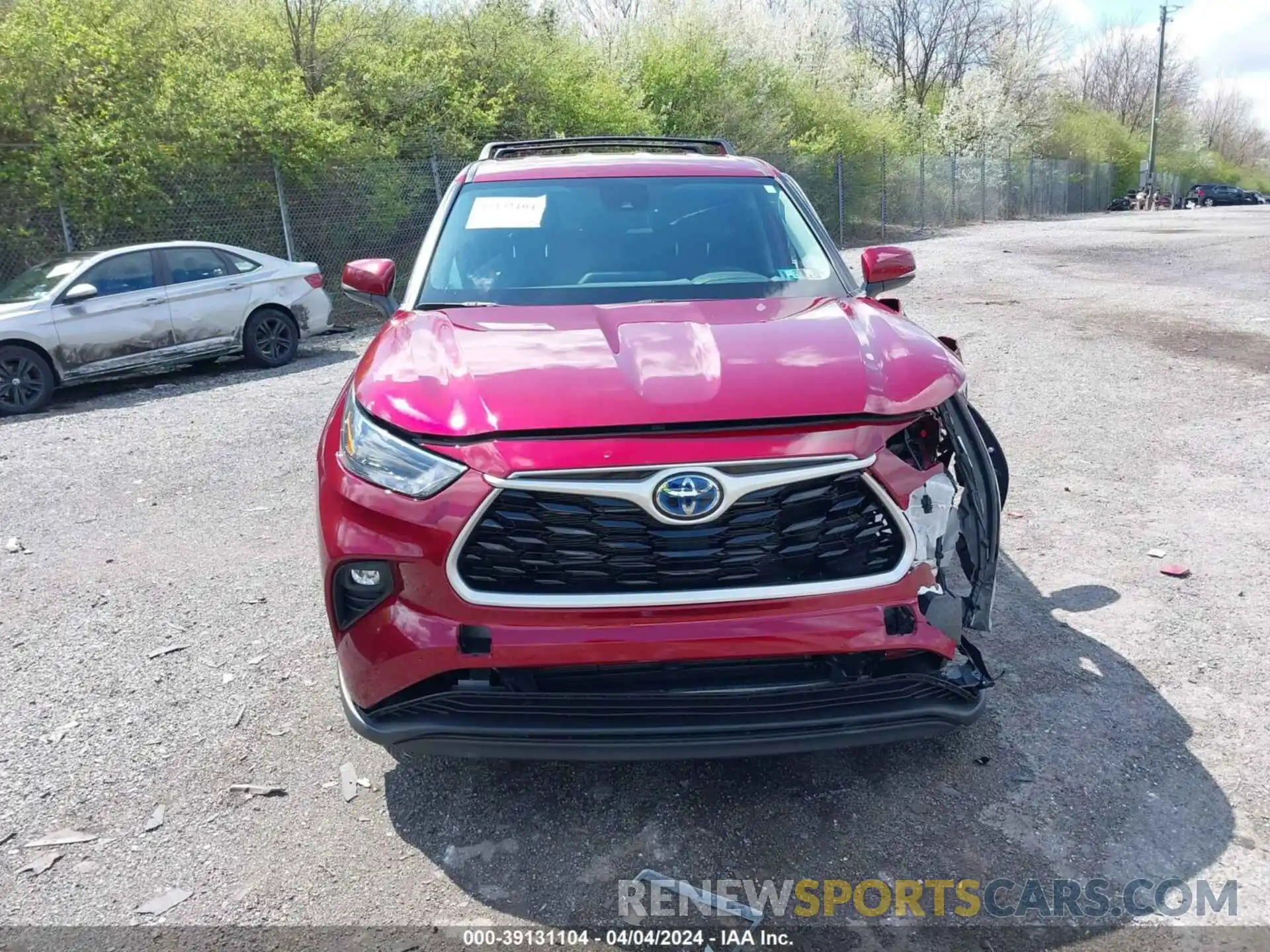 13 Photograph of a damaged car 5TDZARAH7PS517378 TOYOTA HIGHLANDER 2023