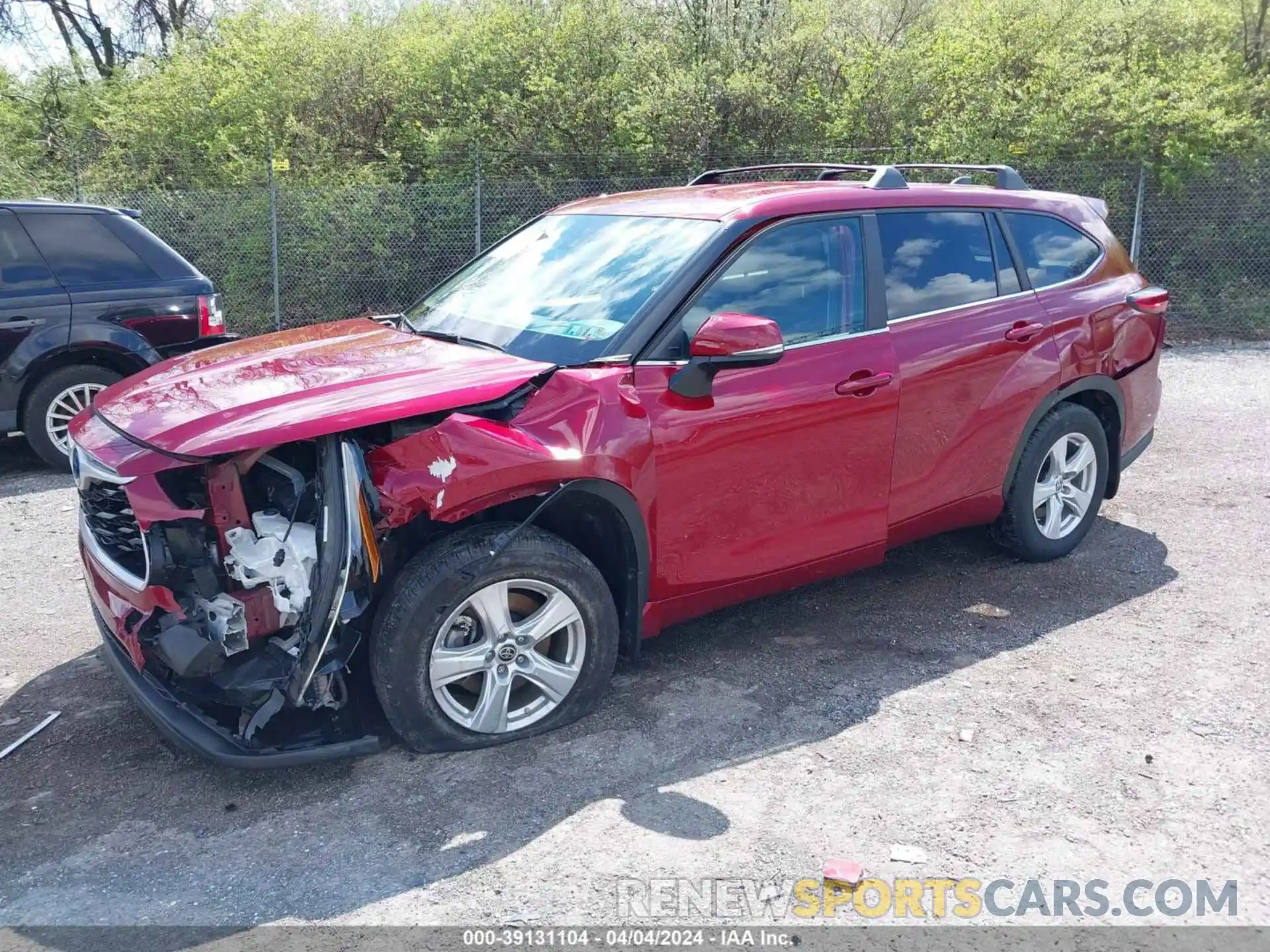 2 Photograph of a damaged car 5TDZARAH7PS517378 TOYOTA HIGHLANDER 2023