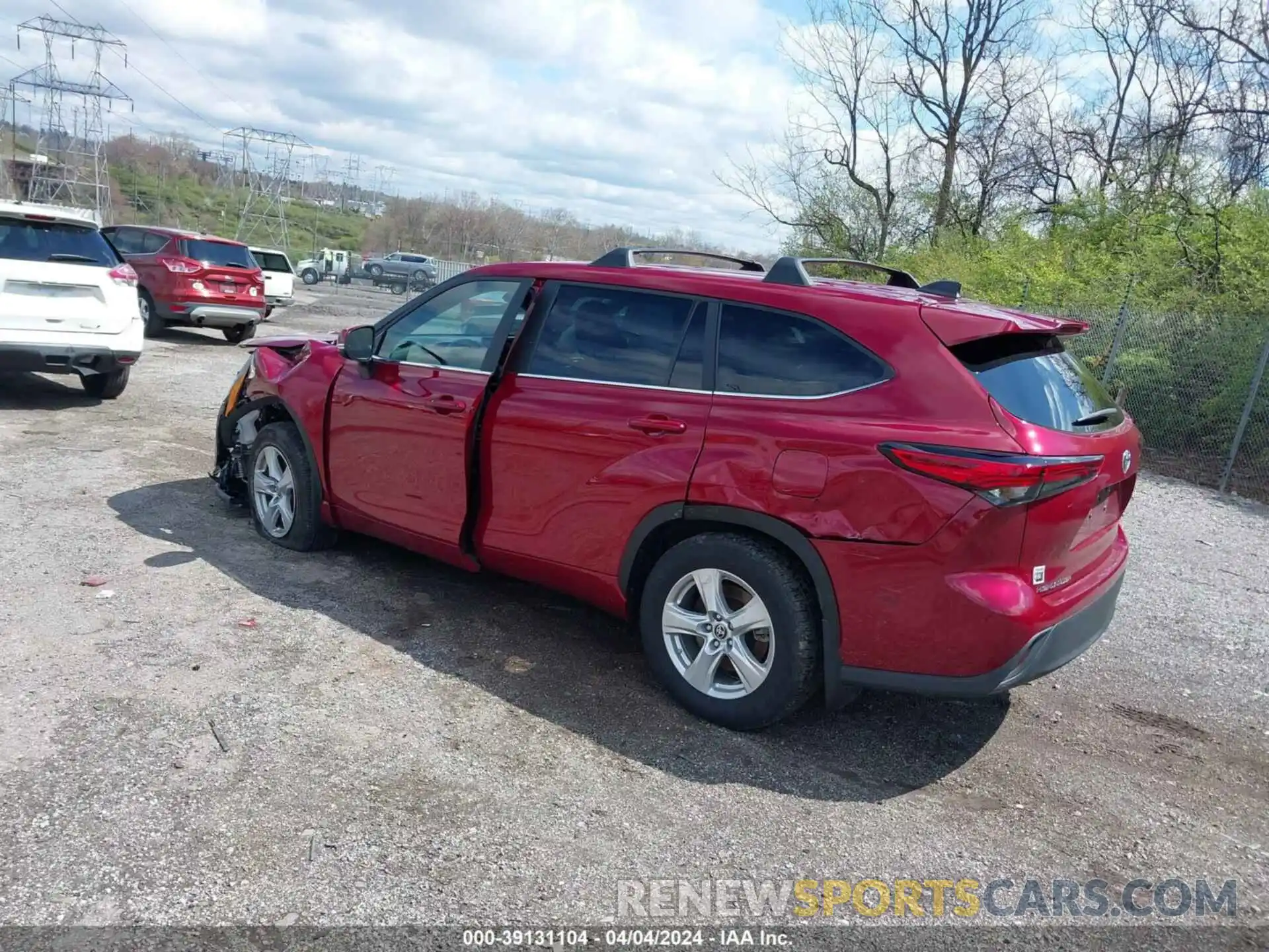 3 Photograph of a damaged car 5TDZARAH7PS517378 TOYOTA HIGHLANDER 2023