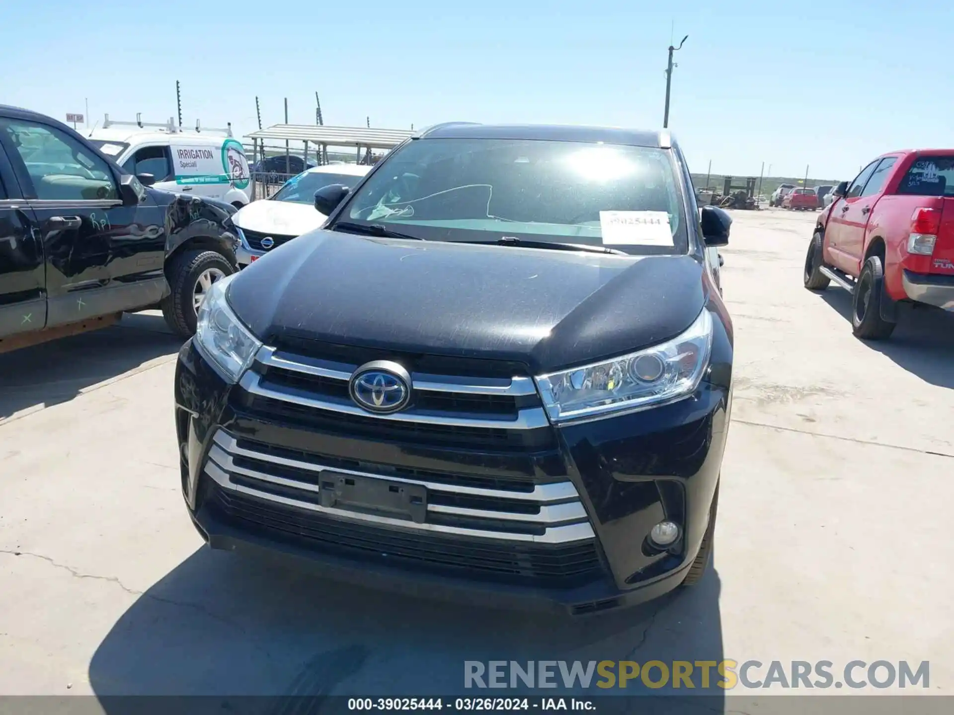 13 Фотография поврежденного автомобиля 5TDJGRFH0KS077968 TOYOTA HIGHLANDER HYBRID 2019