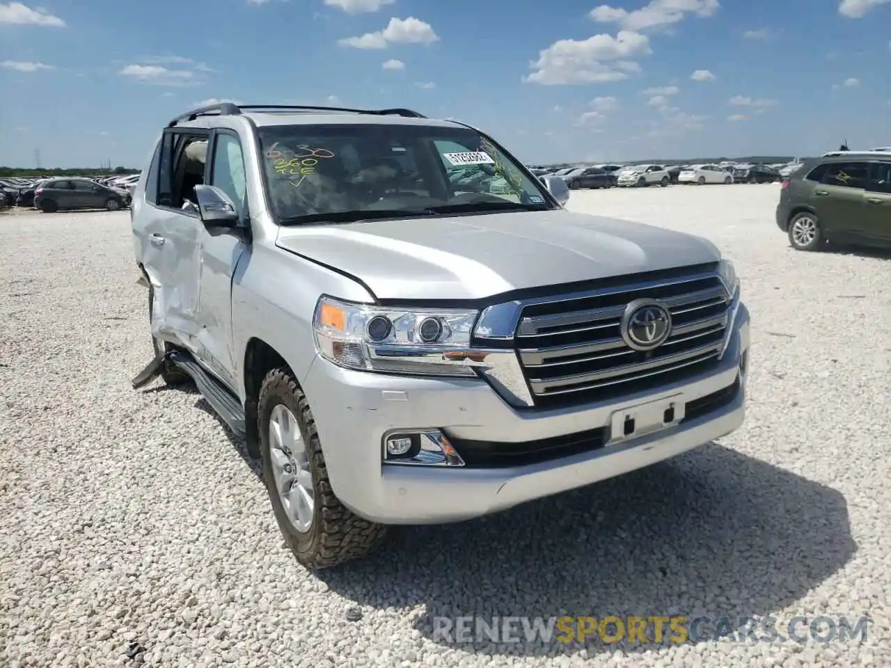 1 Photograph of a damaged car JTMCY7AJ0K4075007 TOYOTA LAND CRUIS 2019