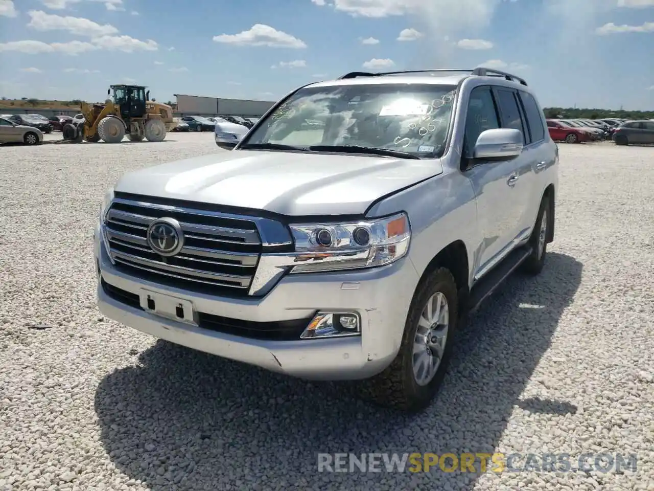 2 Photograph of a damaged car JTMCY7AJ0K4075007 TOYOTA LAND CRUIS 2019