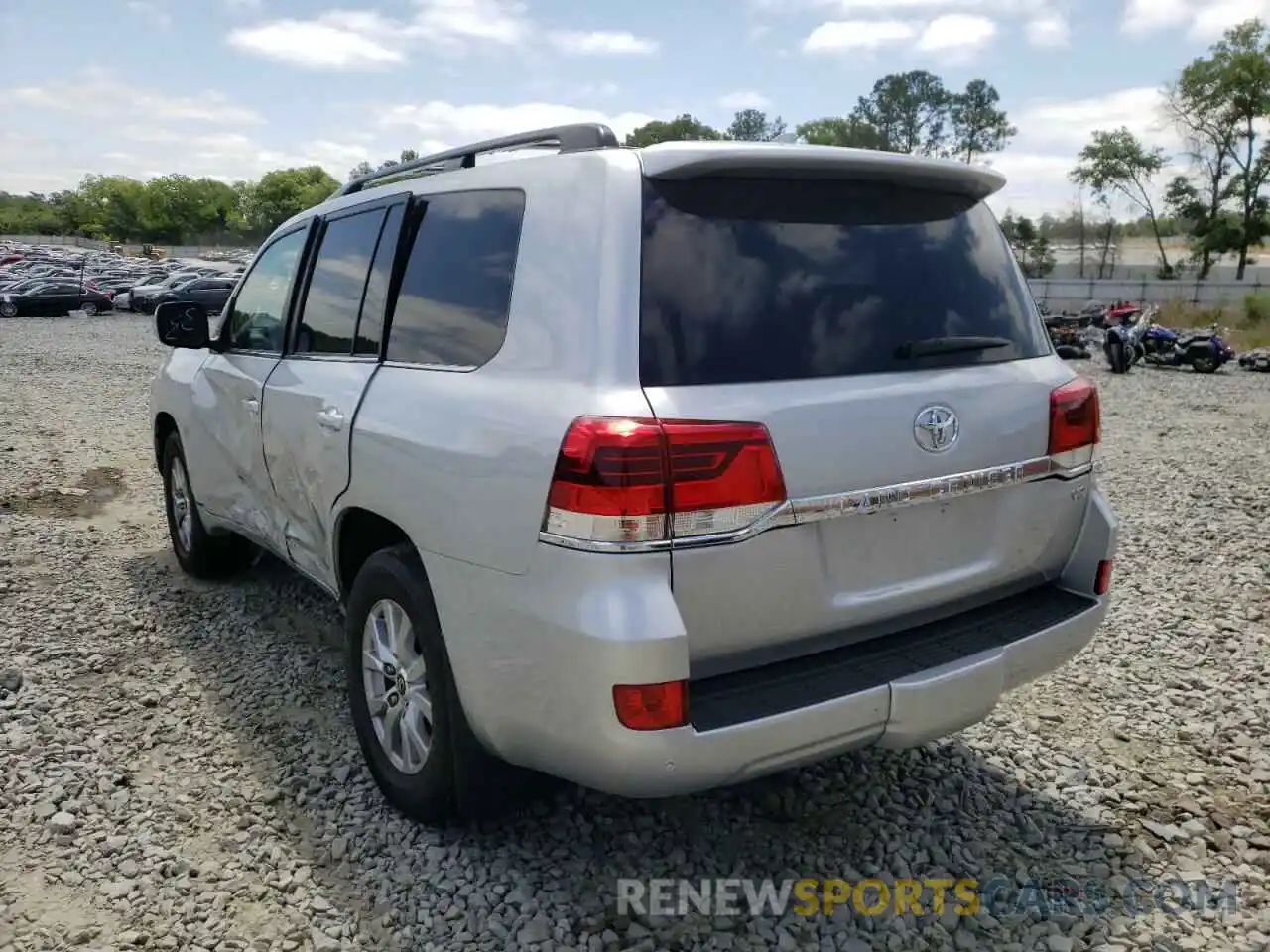 3 Photograph of a damaged car JTMCY7AJ0K4075461 TOYOTA LAND CRUIS 2019