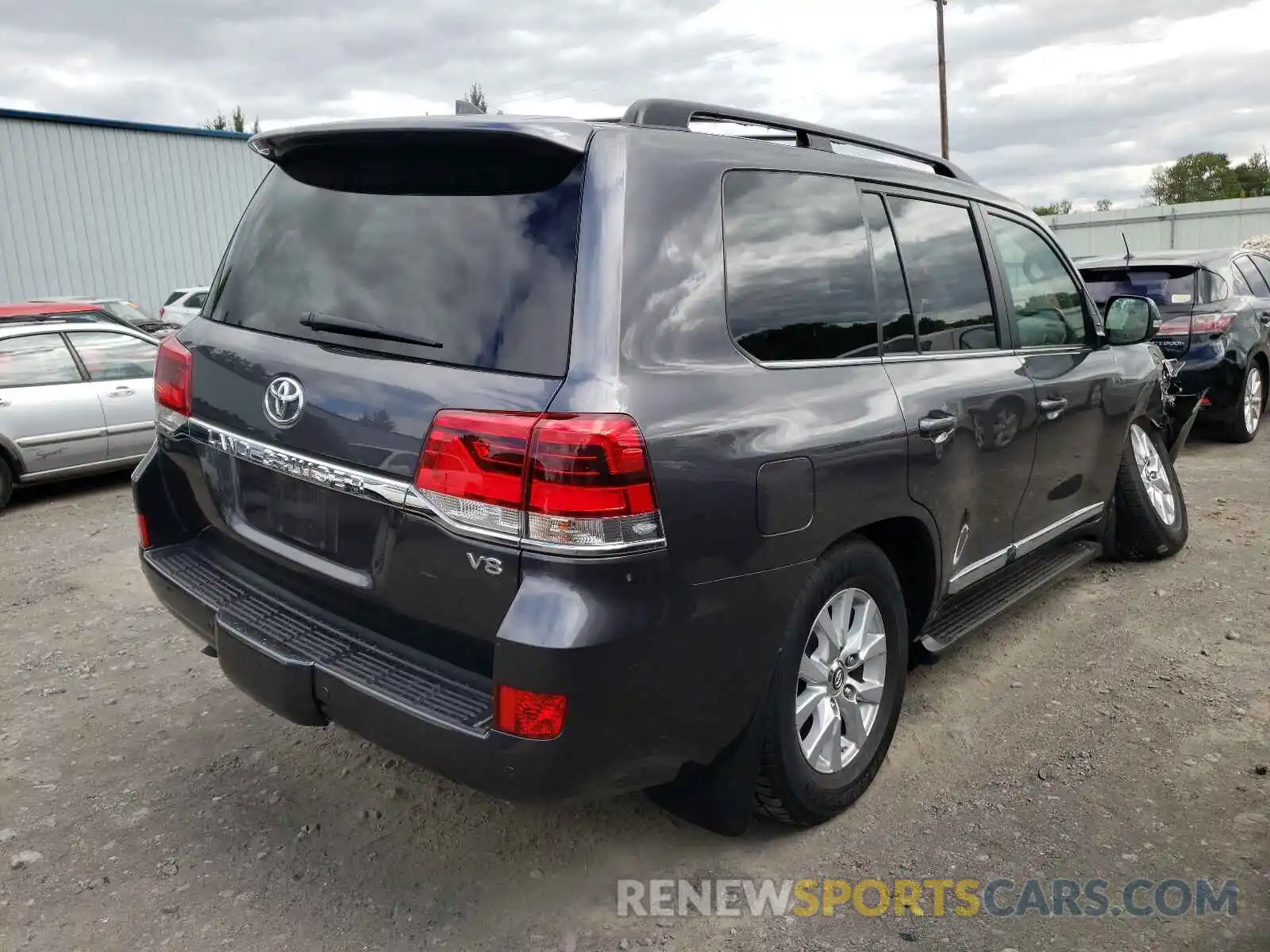 4 Photograph of a damaged car JTMCY7AJ1K4081916 TOYOTA LAND CRUIS 2019