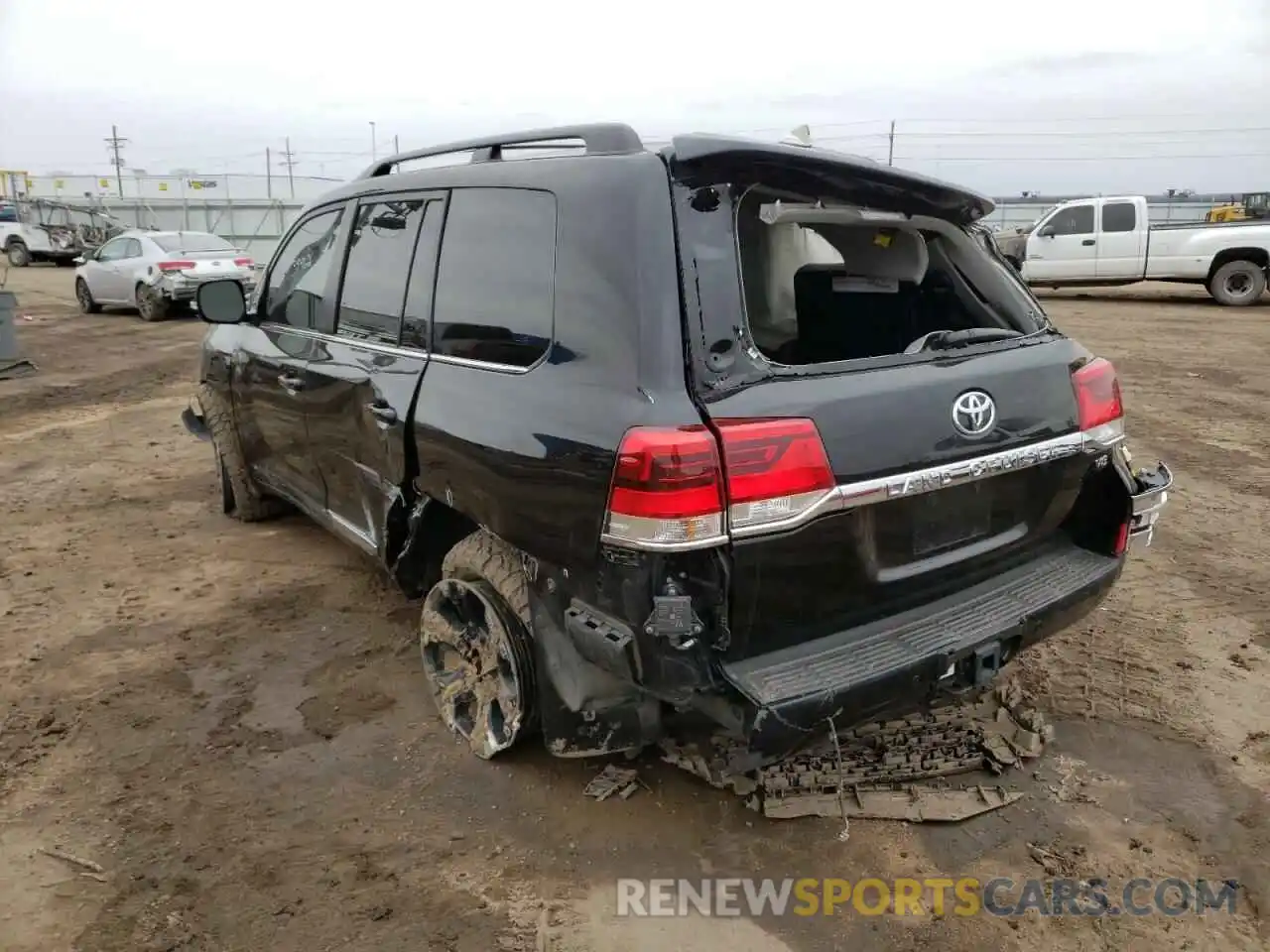 3 Photograph of a damaged car JTMCY7AJ3K4081299 TOYOTA LAND CRUIS 2019