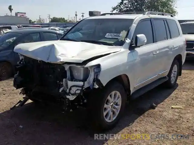 2 Photograph of a damaged car JTMCY7AJ6K4083936 TOYOTA LAND CRUIS 2019