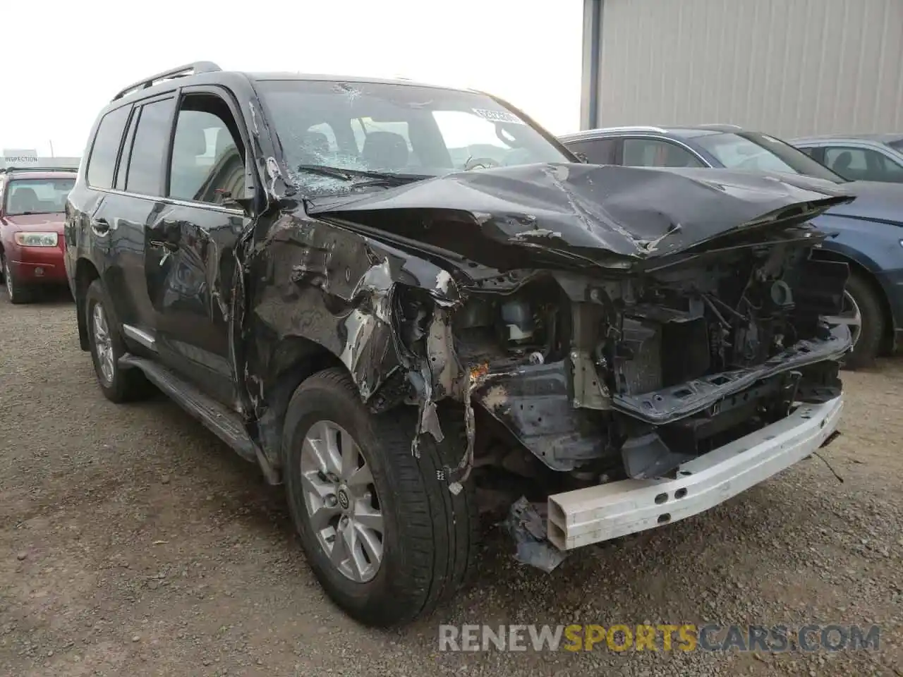 1 Photograph of a damaged car JTMCY7AJ9K4075832 TOYOTA LAND CRUIS 2019