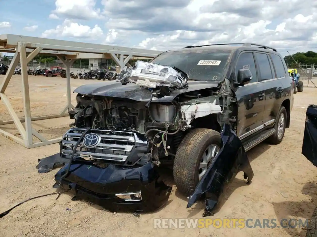 2 Photograph of a damaged car JTMCY7AJXK4080926 TOYOTA LAND CRUIS 2019