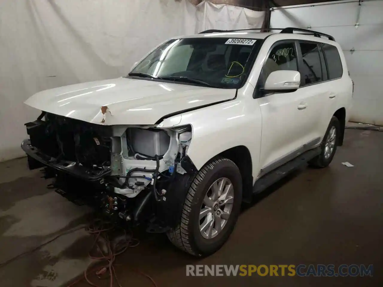 2 Photograph of a damaged car JTMCY7AJ0M4106291 TOYOTA LAND CRUIS 2021