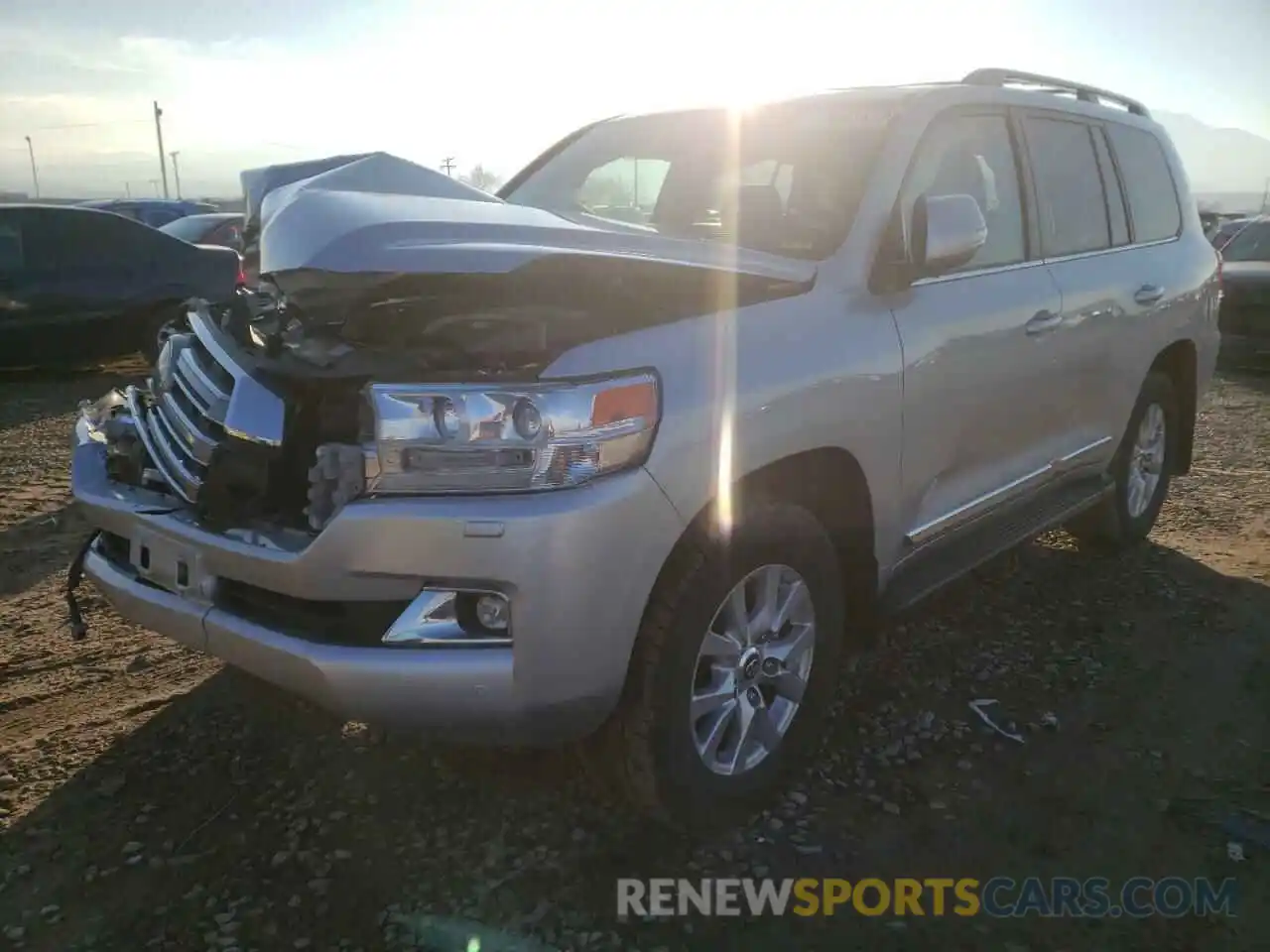 2 Photograph of a damaged car JTMCY7AJ1M4104548 TOYOTA LAND CRUIS 2021