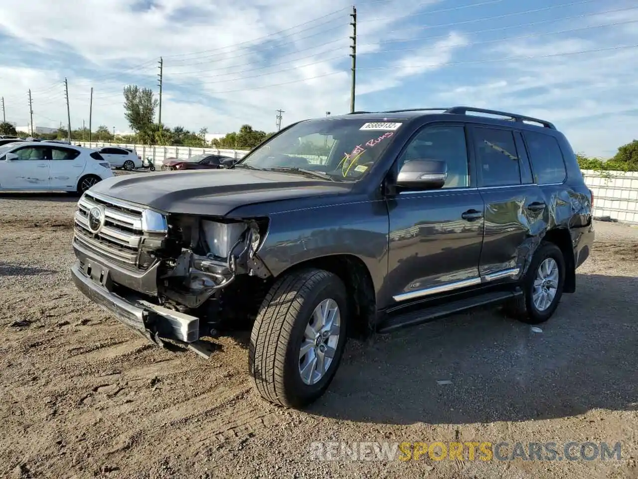 2 Photograph of a damaged car JTMCY7AJ2M4097500 TOYOTA LAND CRUIS 2021