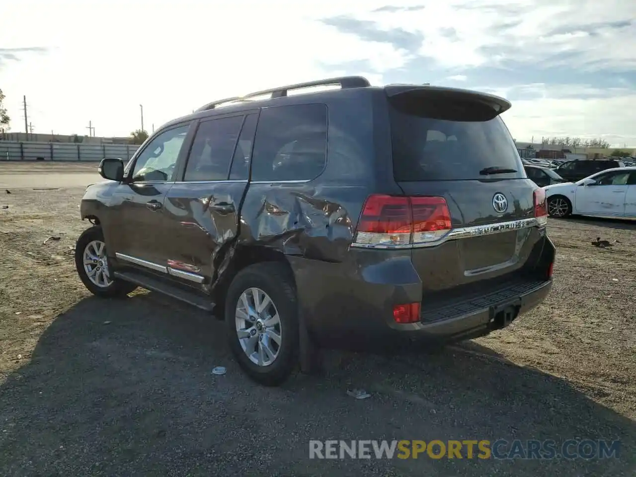 3 Photograph of a damaged car JTMCY7AJ2M4097500 TOYOTA LAND CRUIS 2021